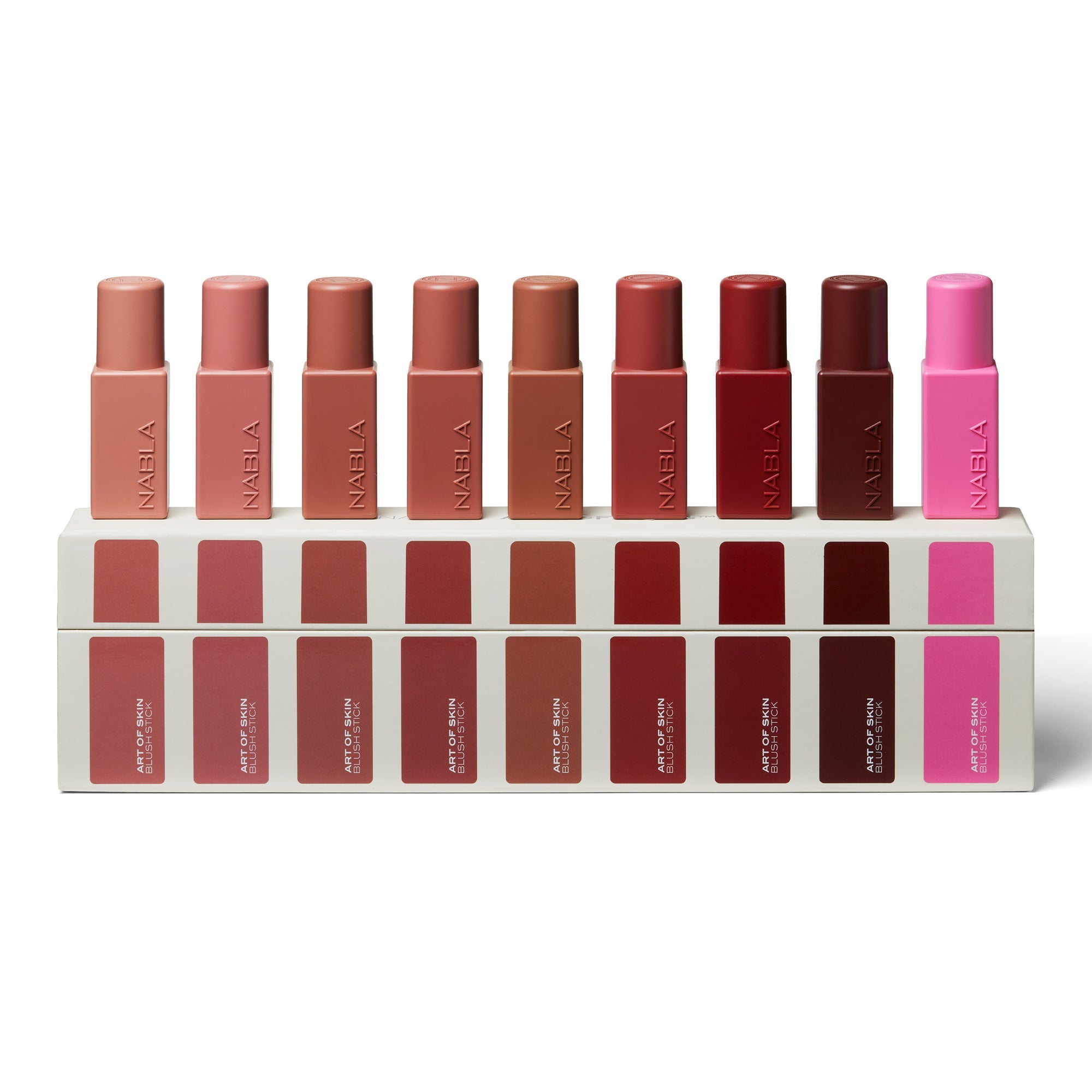 Art of Skin Blush Stick Full Set - NABLA Cosmetics
