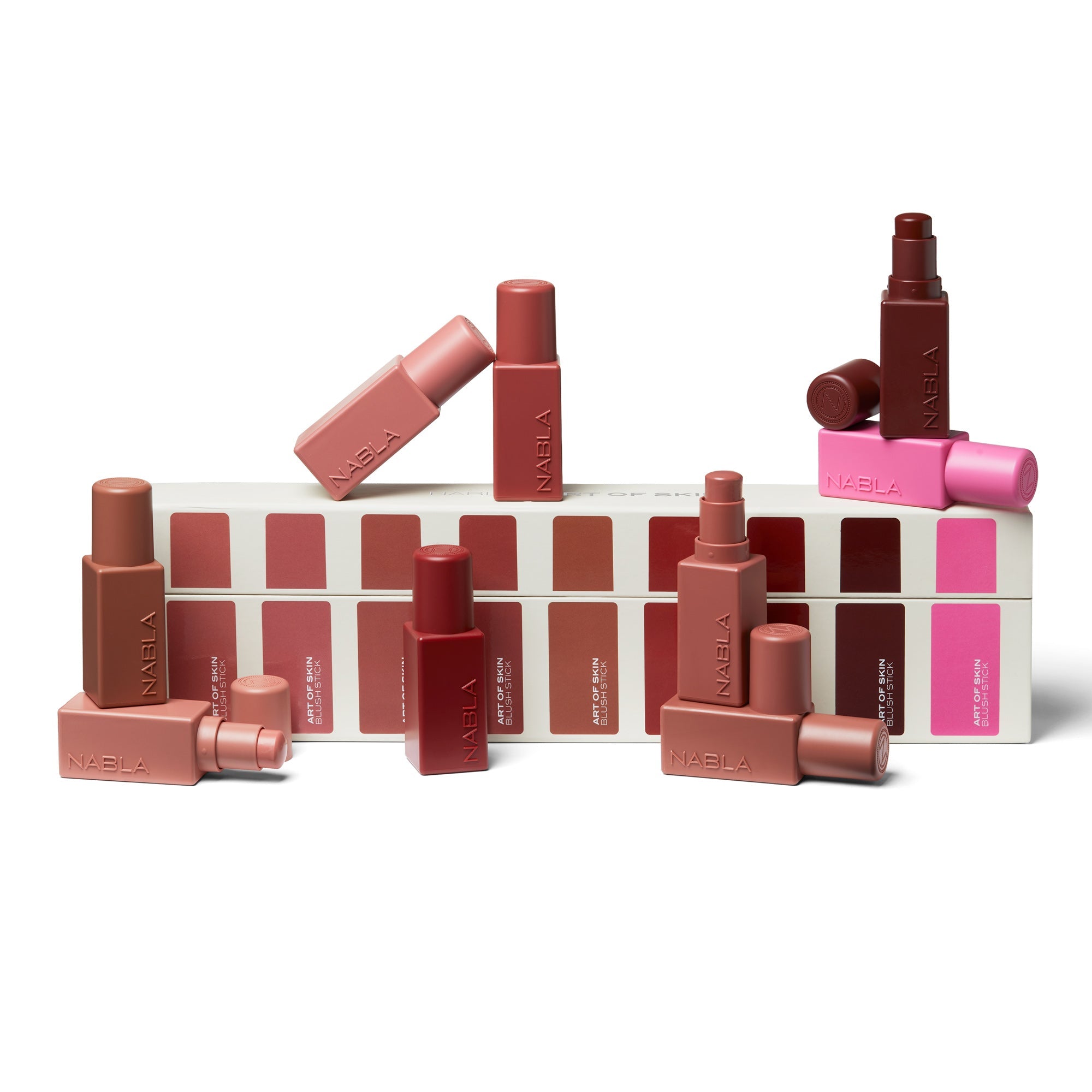 Art of Skin Blush Stick Full Set - NABLA Cosmetics