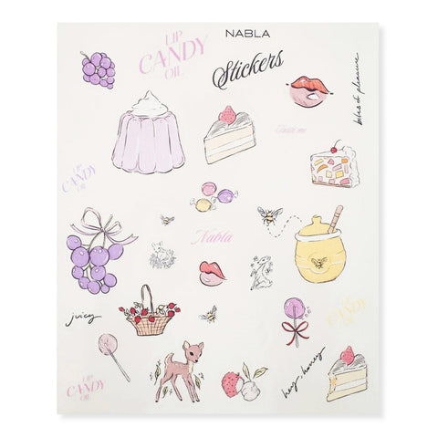 Candy Coated Sticker Sheet - NABLA Cosmetics