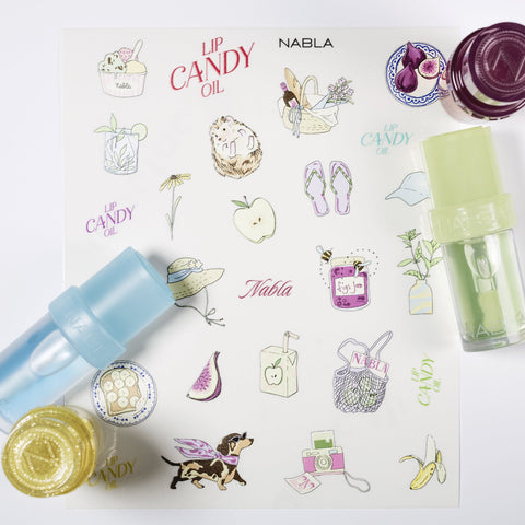 Fruity Summer Lip Candy Oil Set - NABLA Cosmetics