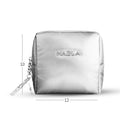 Puffy Beauty Bag - Silver Small - NABLA Cosmetics
